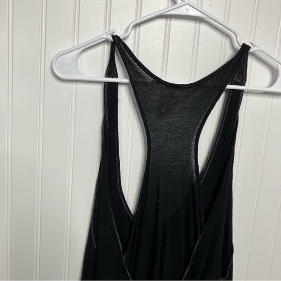 We The Free Tank Top Small Black racerback Boho Summer Casual Women - Picture 8 of 8